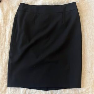 Calvin Klein Black Suit Skirt size 4P (matching jacket listed separately)